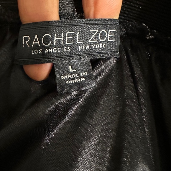 🛍️Rachel Zoe elastic waist and pleated sheer Skirt Size L excellent condition - Picture 6 of 6